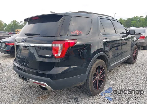2017 Ford Explorer Platinum z USA, uszkodzony, nr VIN 1FM5K8HT9HGE09190